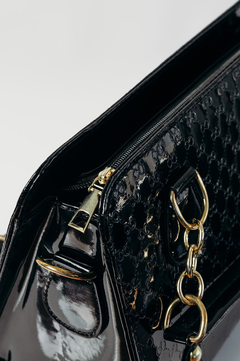 Bolso Black Patent Leather